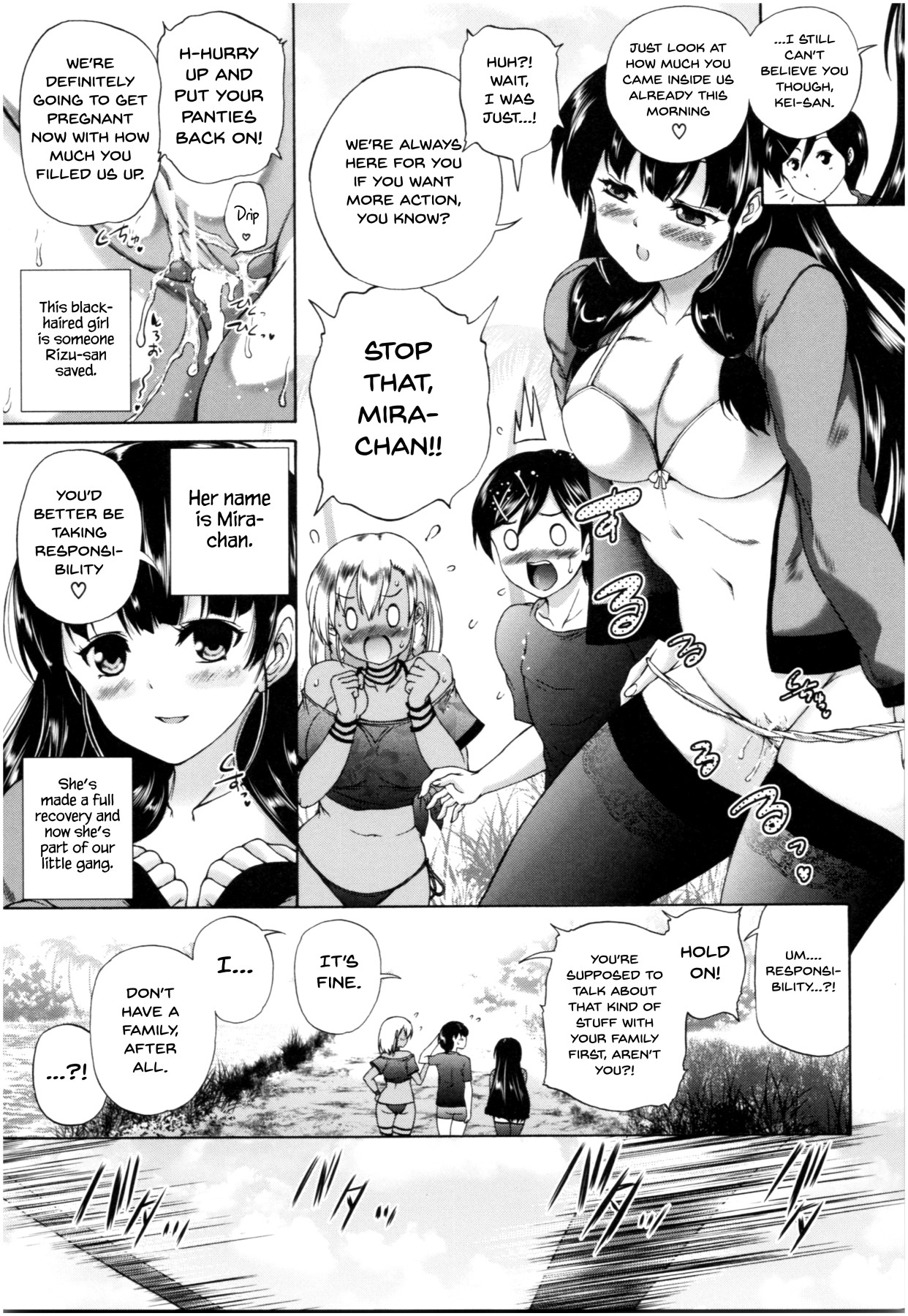 Hentai Manga Comic-Oba-Shota Harem-Read-128